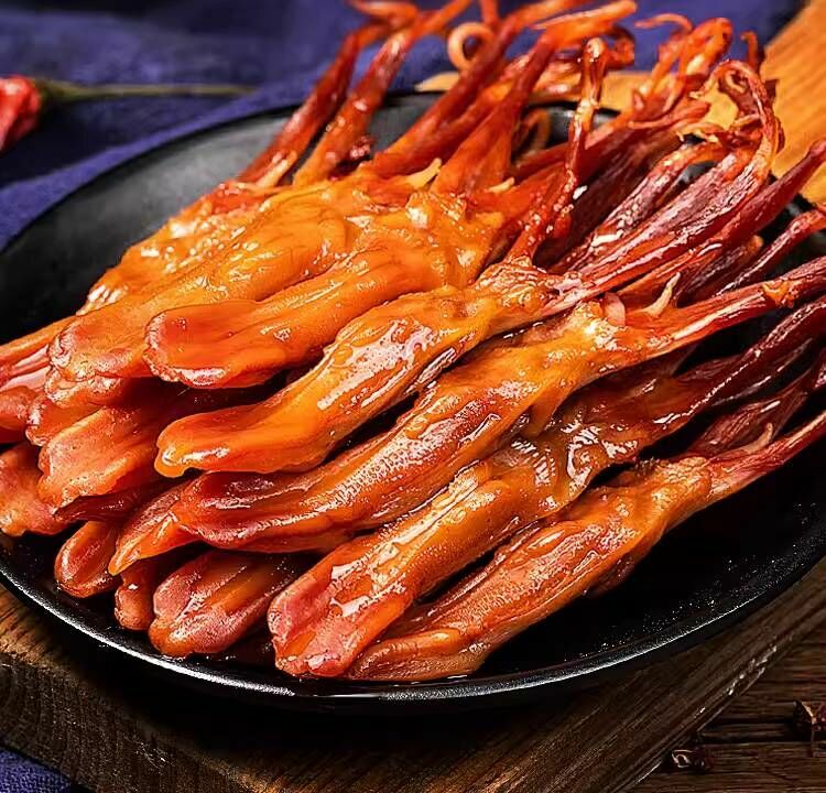 比比贊鴨舌頭(醬香味16包+香辣味16包, 32包共128g)