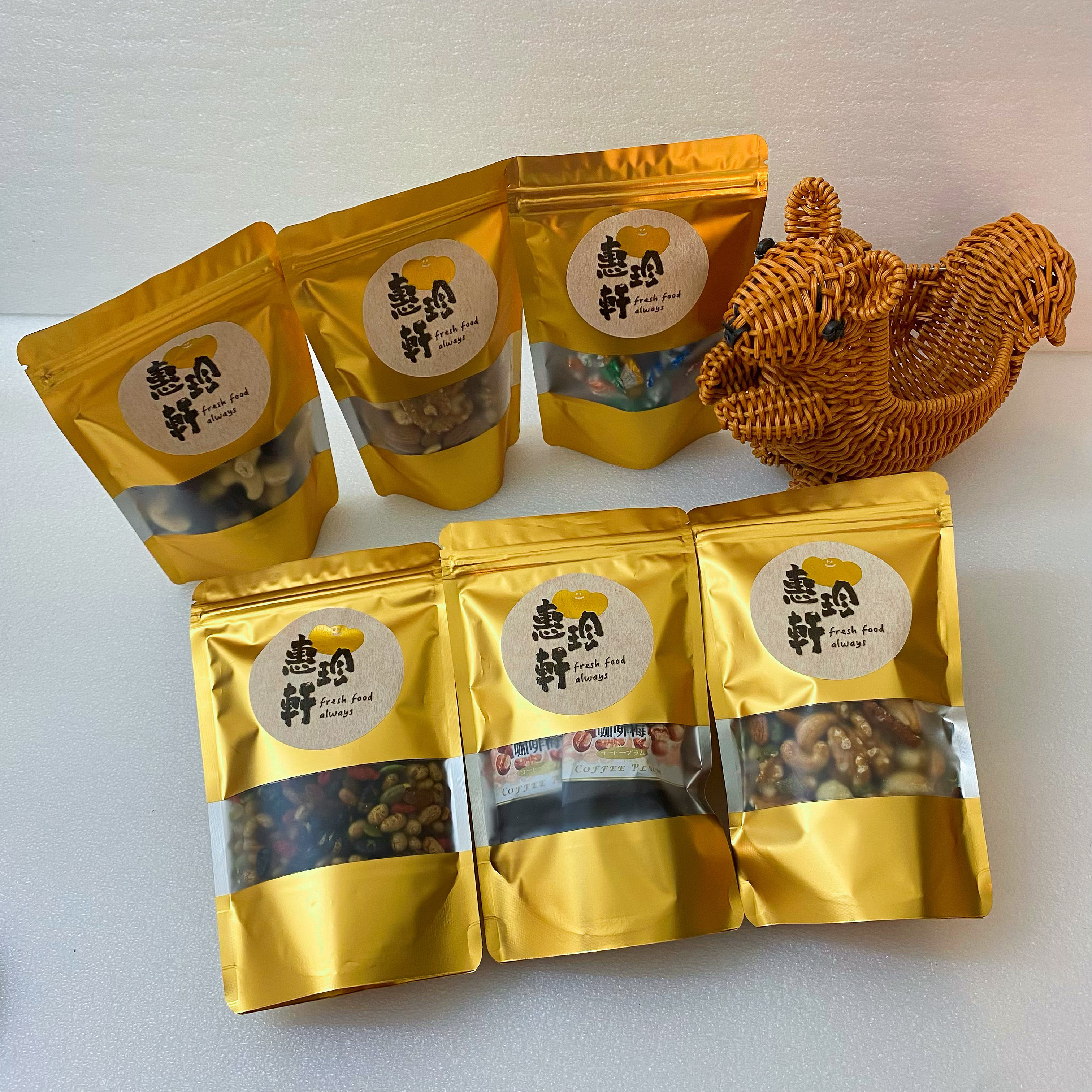 低溫烘培無調味腰果#珍小包