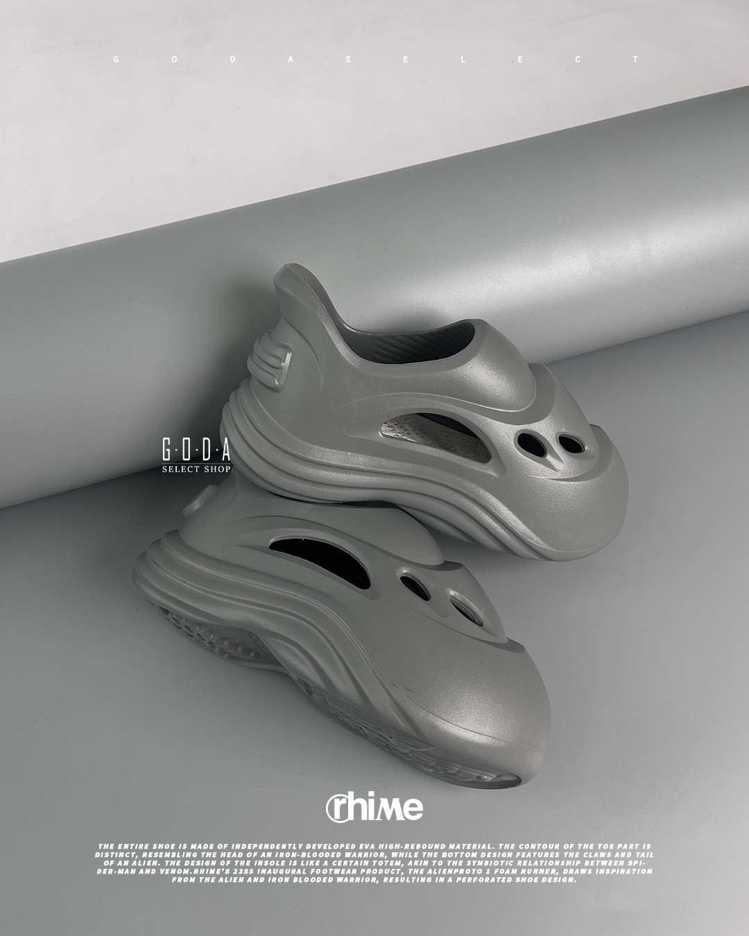 Rhime Alien Proto 1フォームランナー サンダル Rhime Alien Proto 1 Foam Runner in Black-Multi – Rhime USA