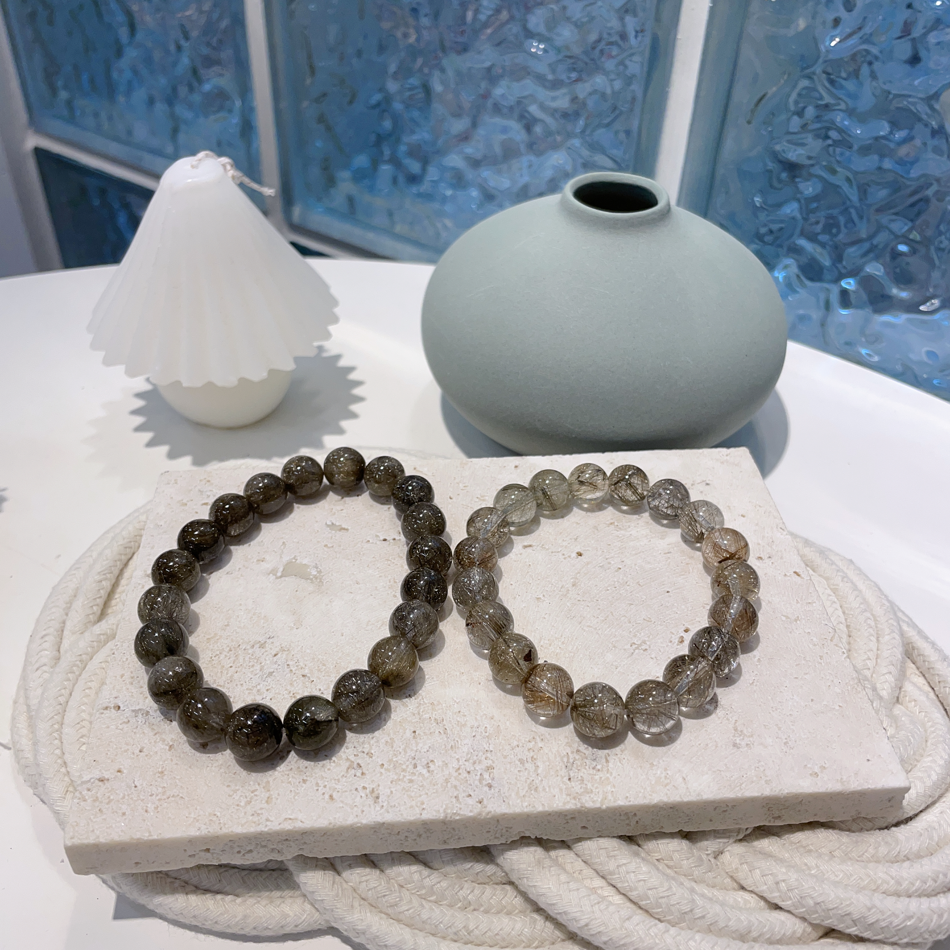 魔鬼髮晶手串 10mm