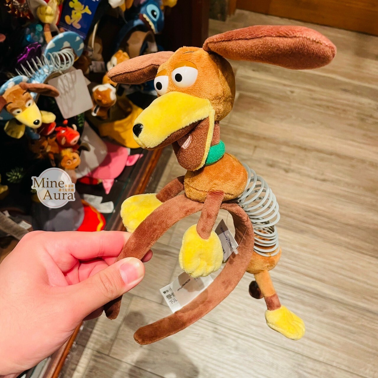(現貨) 彈簧狗 Slinky Dog 造型 髮圈 髮箍 玩具總動員 Toy Story -香港迪士尼樂園