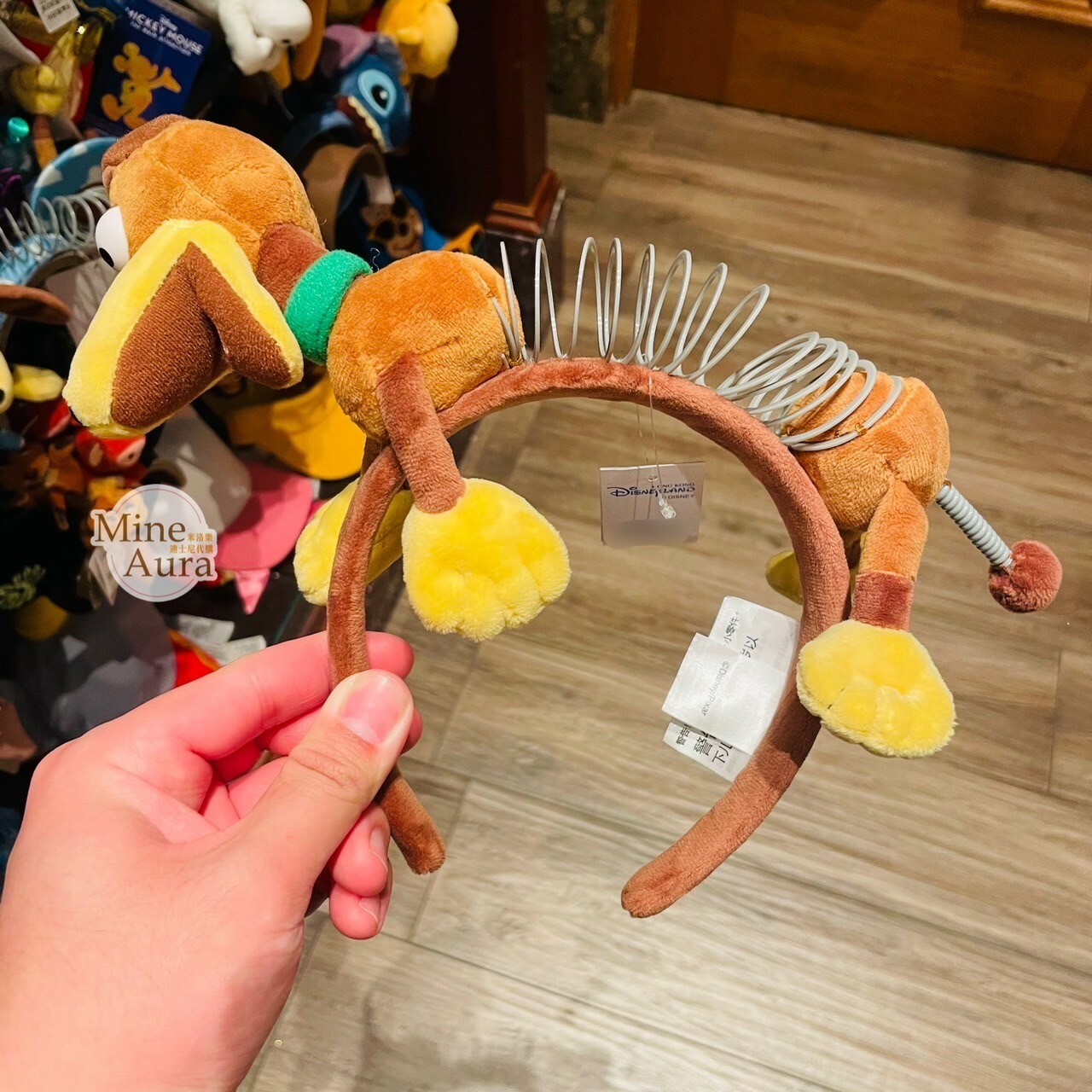 (現貨) 彈簧狗 Slinky Dog 造型 髮圈 髮箍 玩具總動員 Toy Story -香港迪士尼樂園