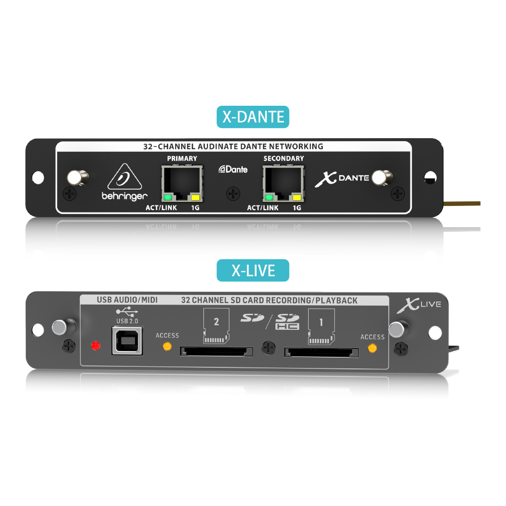 Behringer Behringer / X 數位音軌擴充卡(X-DANTE/X-LIVE) 第 2 張圖片｜三峽配件 / 週邊