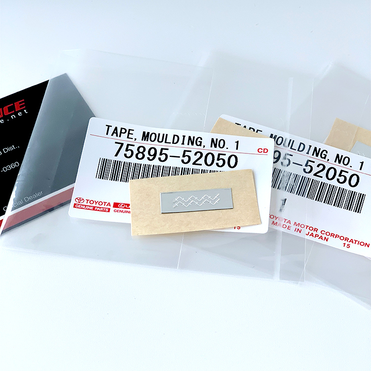 TOYOTA日規原廠件 GR YARIS 鋁合金靜電貼片