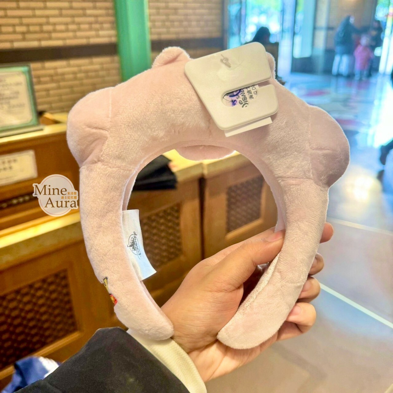 (限時特價) 火腿豬 Ham 絨毛 臉頰鼓鼓 造型 髮圈 髮箍 玩具總動員 Toy Story -上海迪士尼樂園