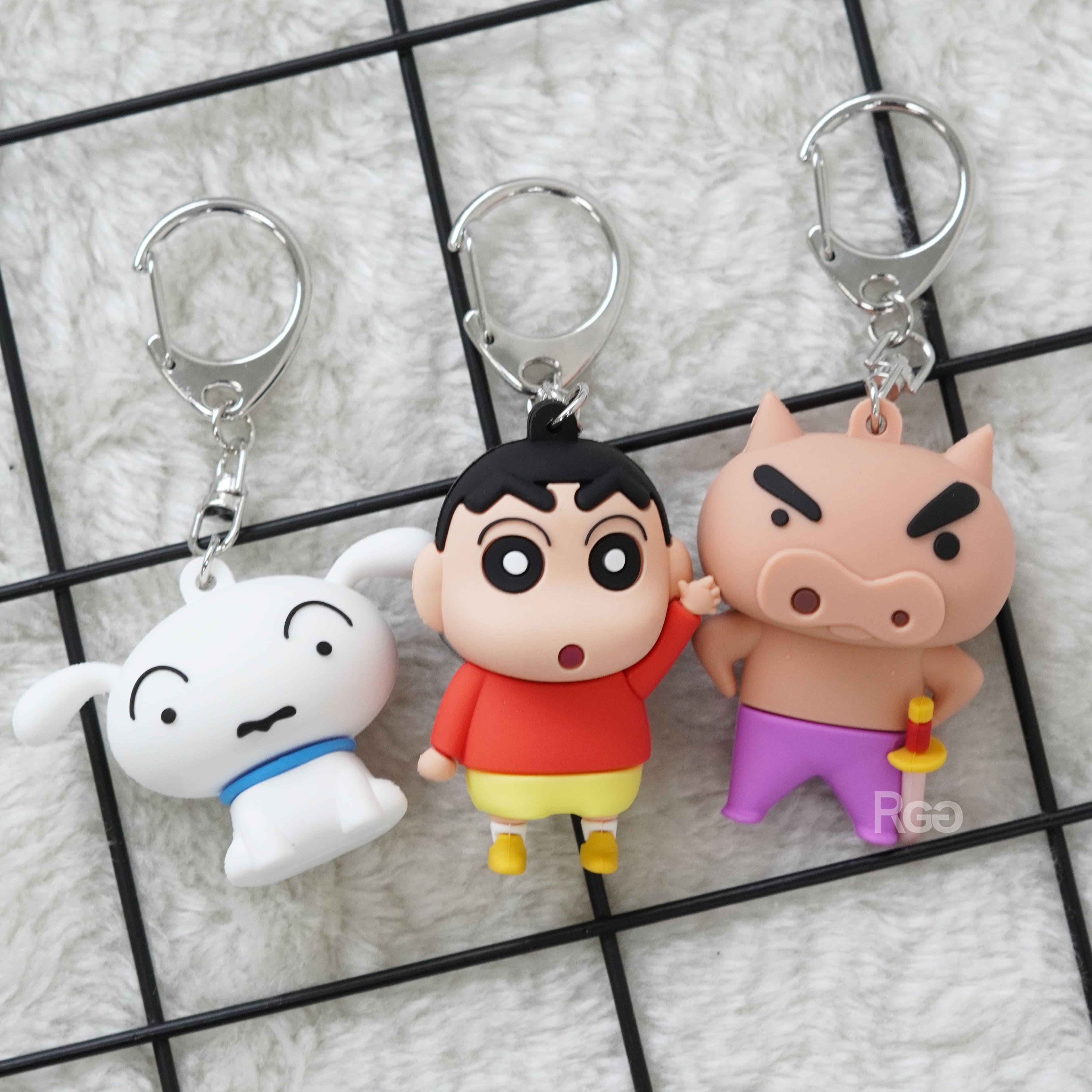 蠟筆小新吊飾鑰匙圈