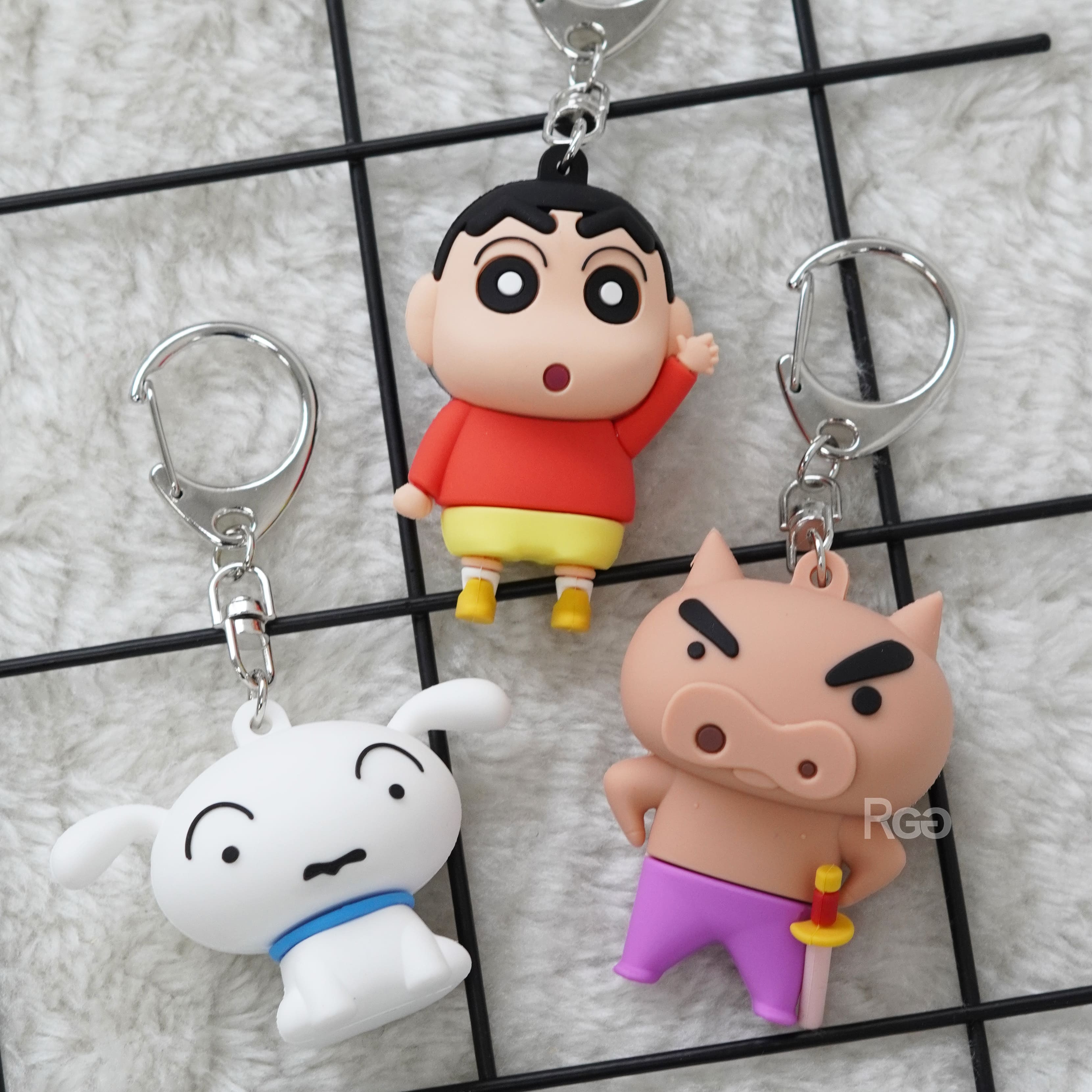 蠟筆小新吊飾鑰匙圈