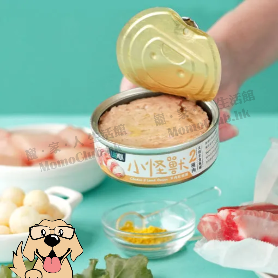 怪獸部落 - 1種肉無膠主食罐 (清燉鴨肉) 82g [犬用]