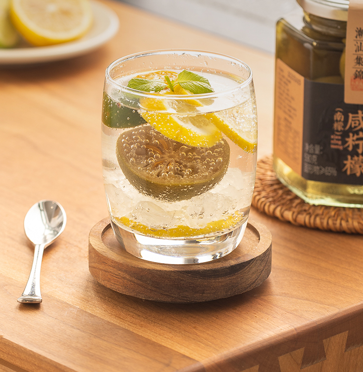 潮汕集錦鹹檸檬+鹹酸梅(各1瓶, 鹹檸檬 - 530克,鹹酸梅 - 160克)