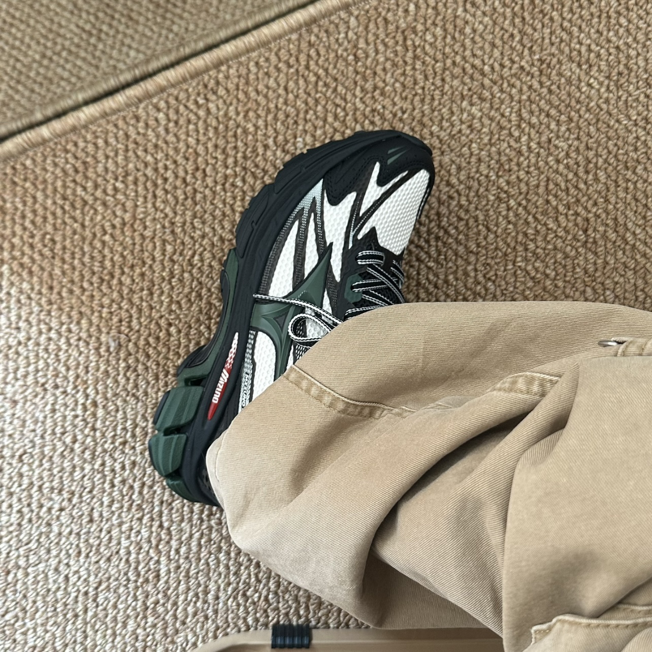 預訂 | Mizuno Halo Mix 復古慢跑鞋 黑綠