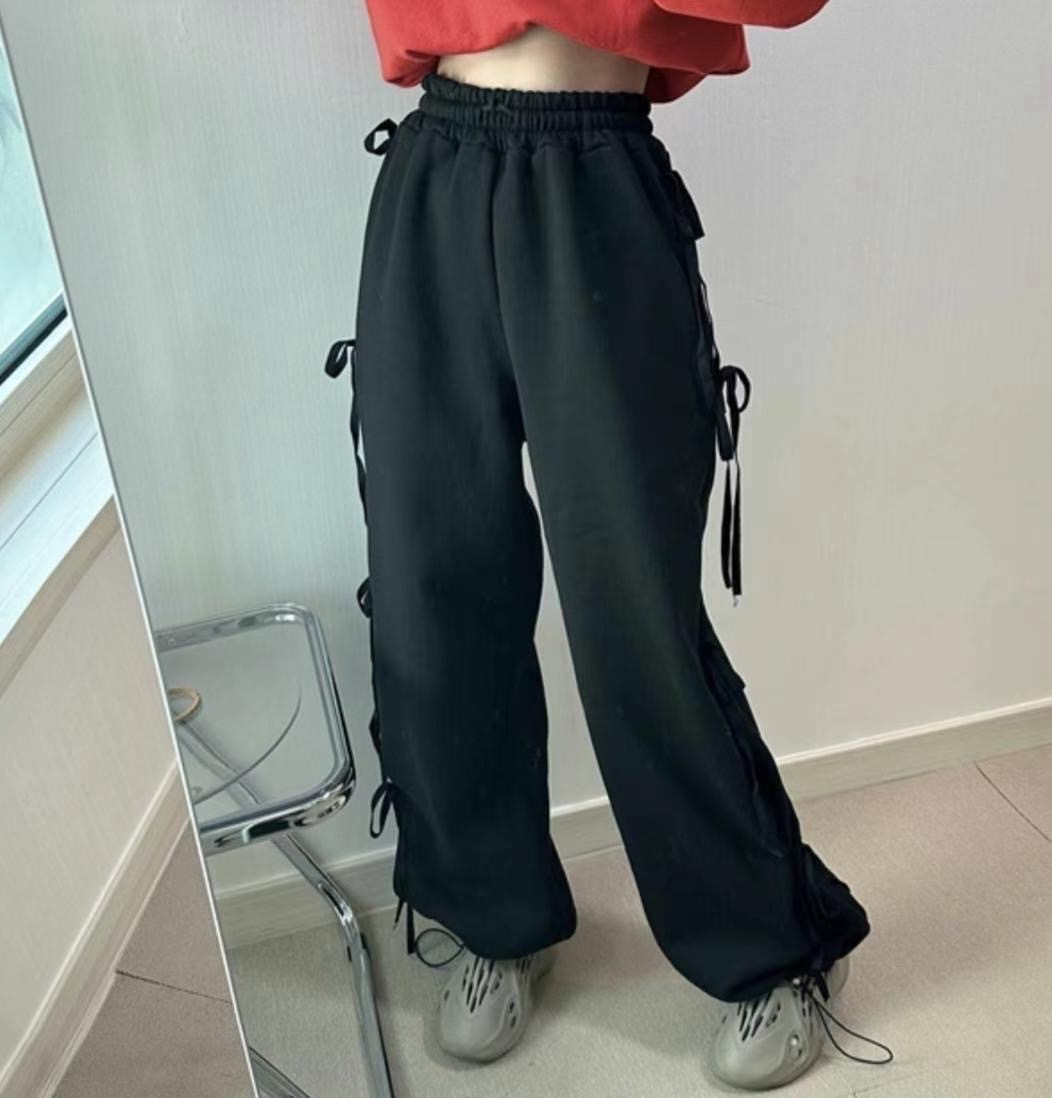 🇰🇷 慵懶辣妹 啾啾刷毛棉褲