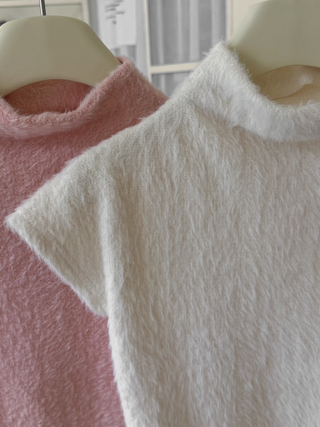 🇰🇷 修身剪裁設計毛絨上衣