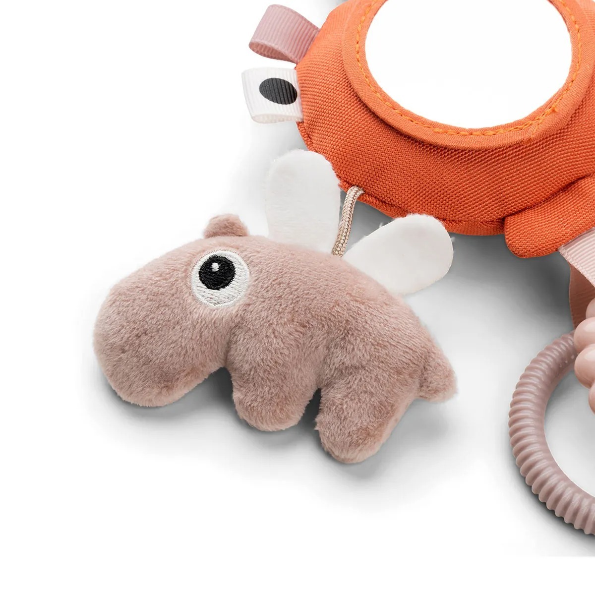 【丹麥Done by deer】多功能安撫玩具-河馬款(2色可選)