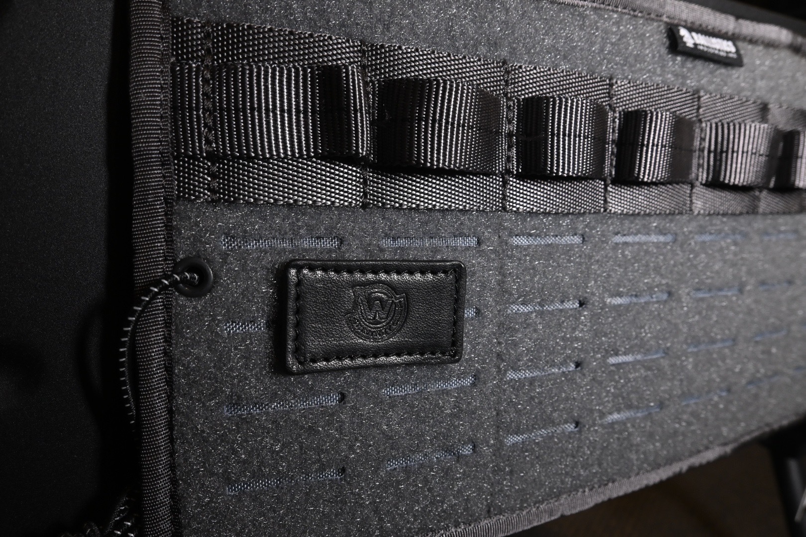 Wantkey Camp｜ badge｜品牌皮革魔鬼氈徽章