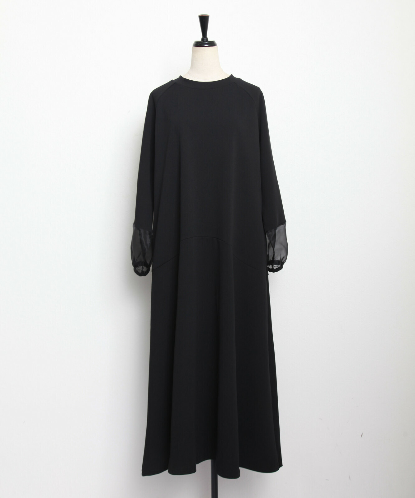 ｛Special Price｝𓆞喬治紗袖獨特剪裁連衣裙 【日本直送】