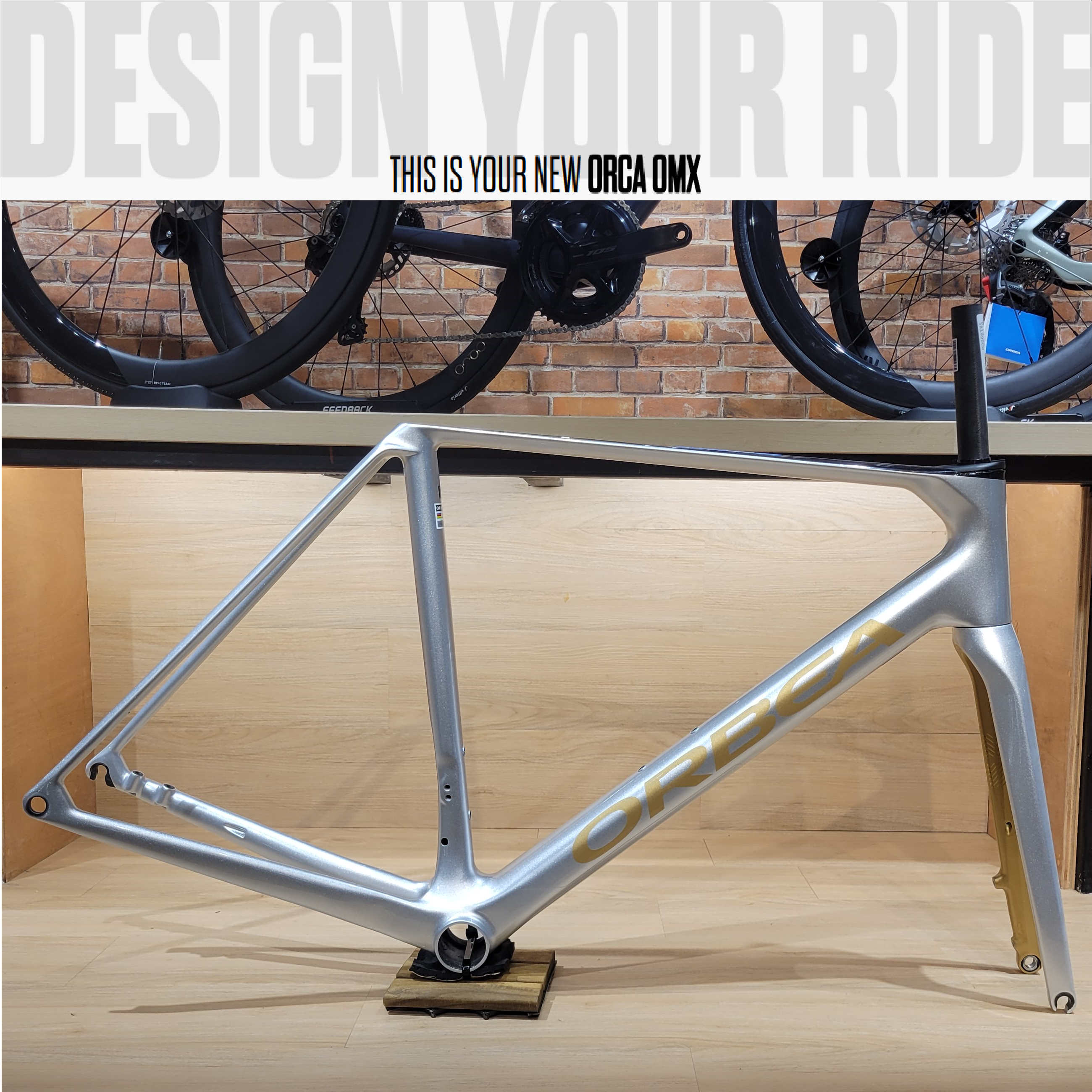 Orbea Orca OMX 公路車架 2024 (不包車把及把立)