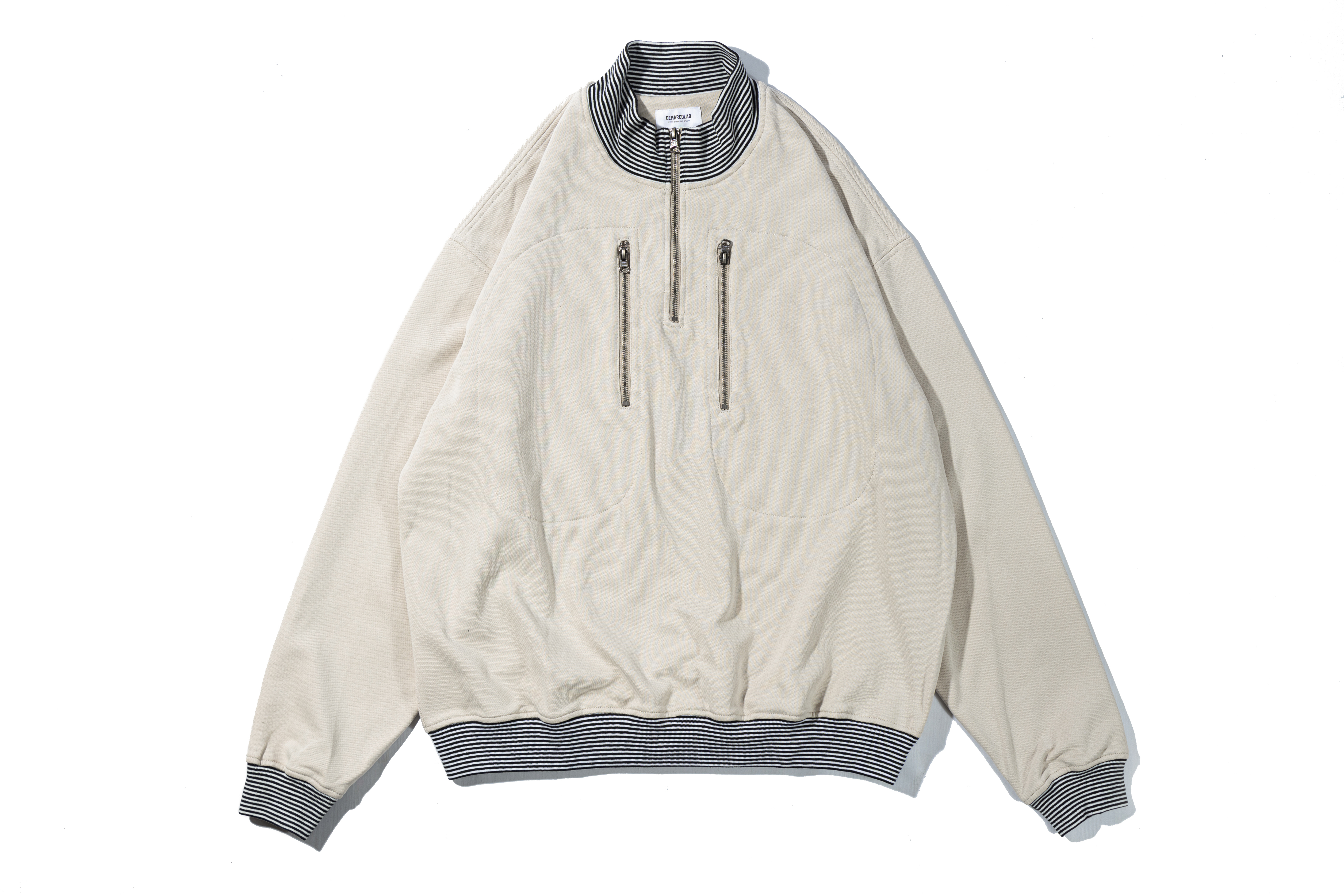 DeMarcoLab "III.ZIP PULLOVER" (Beige)