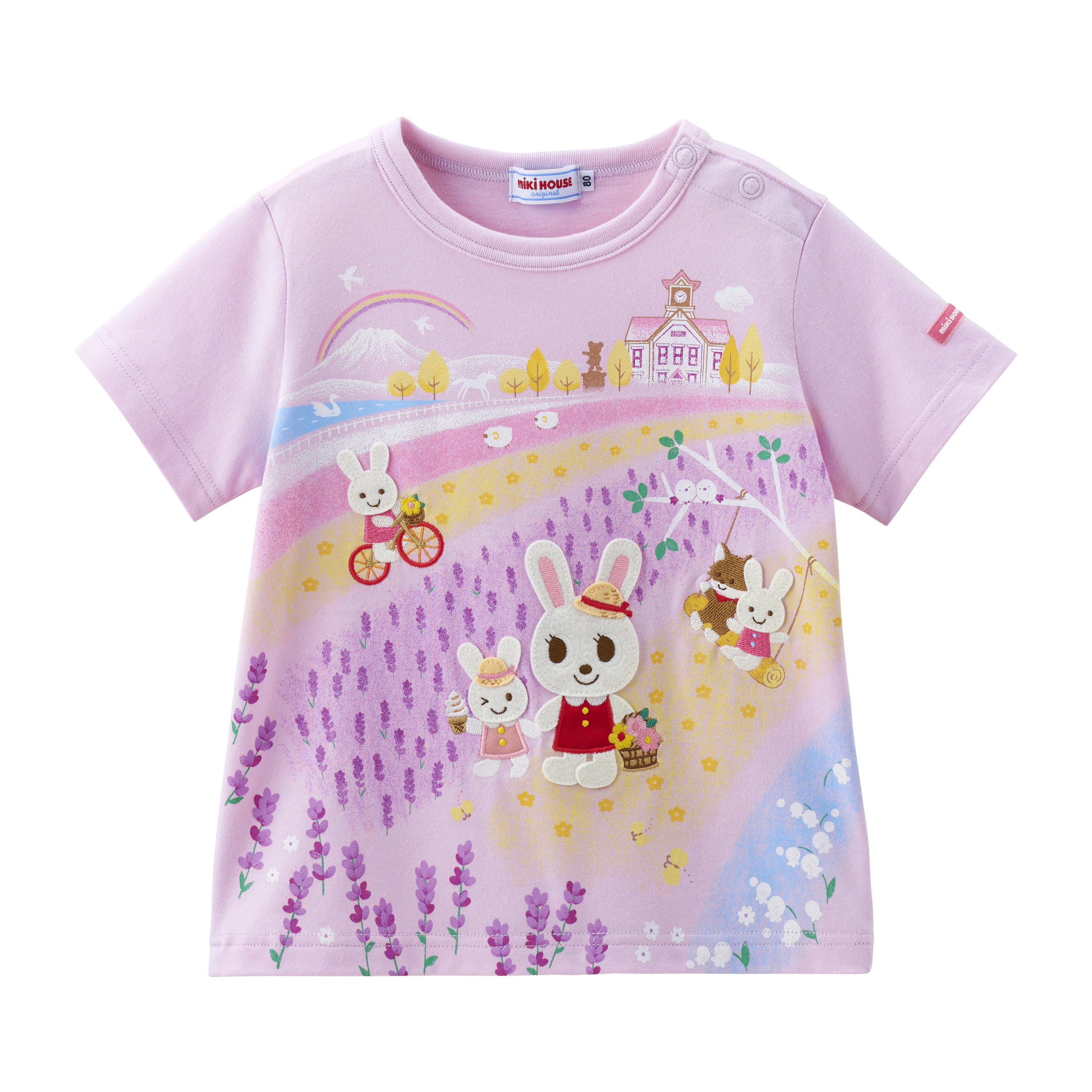 MH Usako薰衣草田探險T卹