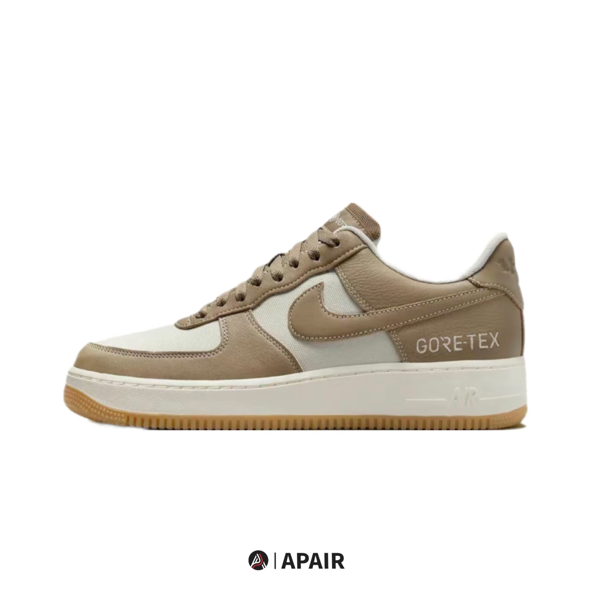 【APAIR】預購 Nike Air Force 1 low gore-Tex “Hangul Day” 米棕 奶茶 焦糖底 防水 AF1 FQ8142-133