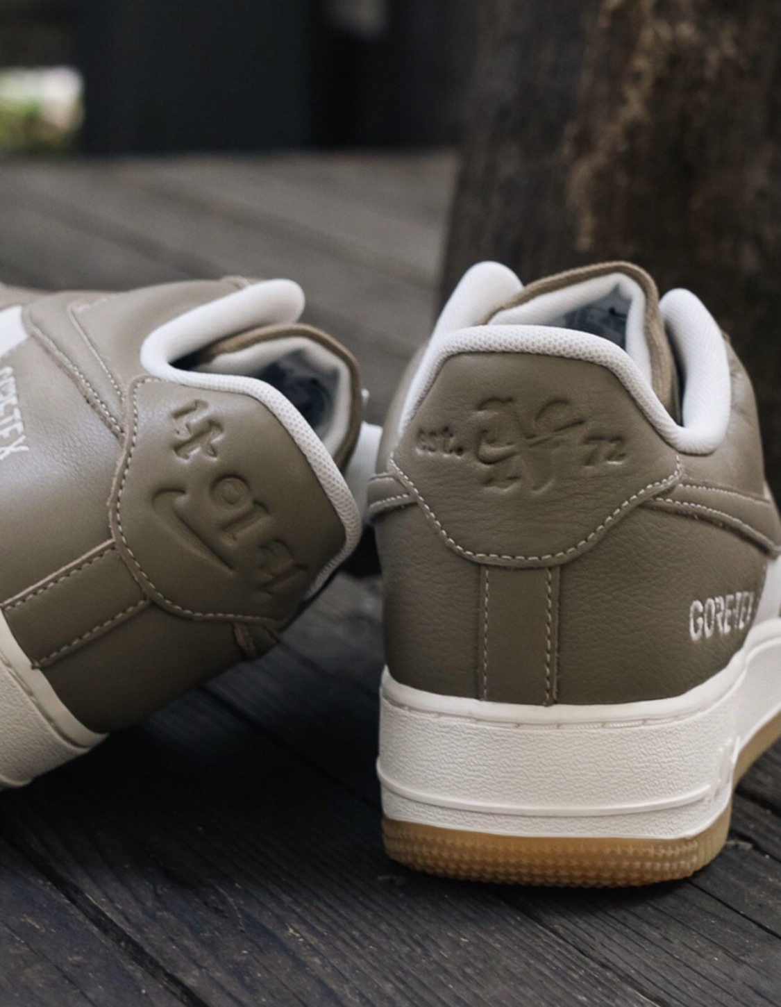 APAIR】預購Nike Air Force 1 low gore-Tex 米棕奶茶焦糖底防水