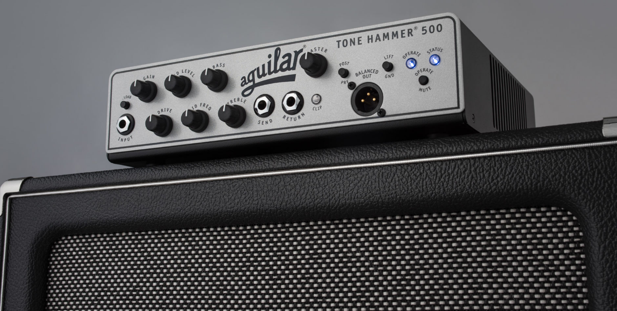 Aguilar TH500 TONE HAMMER 500 BASS AMP amplifier HEAD
