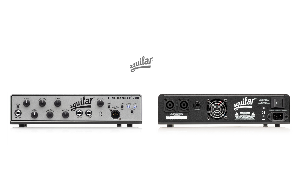 Aguilar TH700 amp TONE HAMMER 700 bass amplifier HEAD