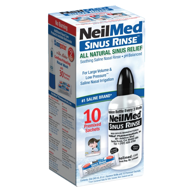 NeilMed耐有美 塞那靈洗鼻器 小組(附10包鹽)