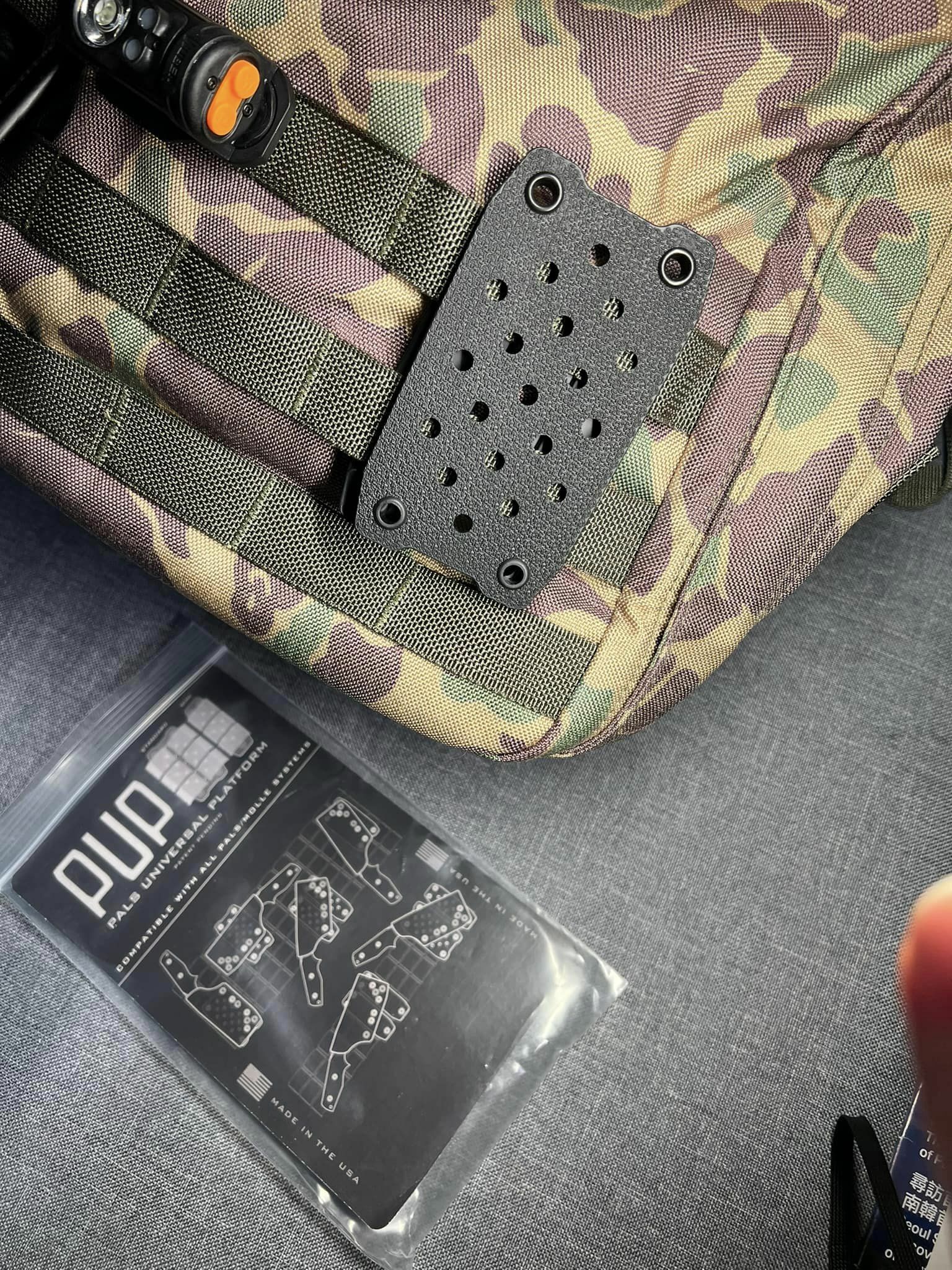 用於 MOLLE 的 Bawidamann PUP 安裝系統