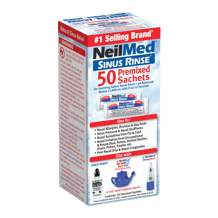 NeilMed耐有美 塞那靈洗鼻鹽 50入/盒