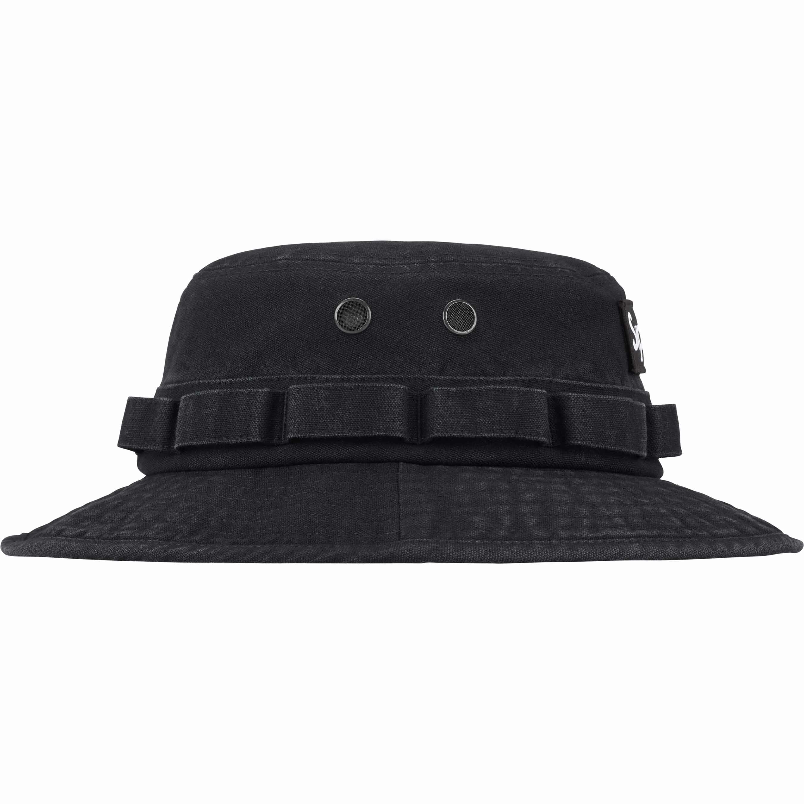 帽子 Supreme Overdyed Camo Boonie Black ML Supreme Stone Island Boonie - Buy at Hypeneedz