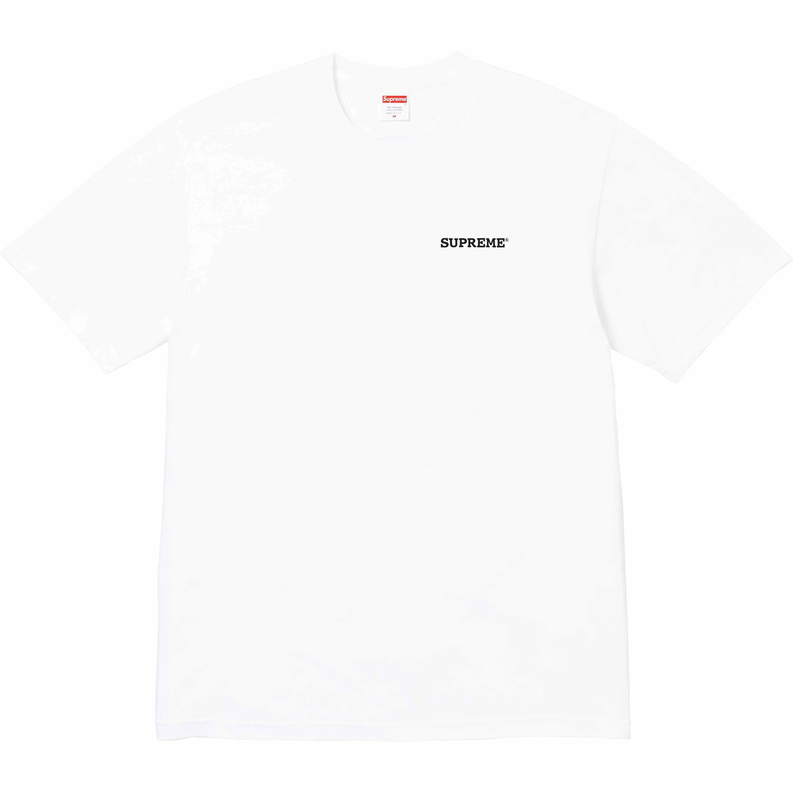 Supreme SS24 Patchwork Tee - WHITE