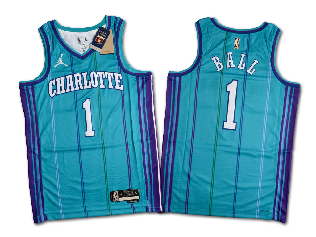 Jordan 夏洛特黃蜂隊 LaMelo Ball 復古版 Swingman 球衣