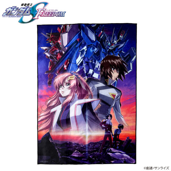 218788 Pbandai 預訂2024/11月 機動戦士ガンダムSEED FREEDOM メインビジュアル B2タオル