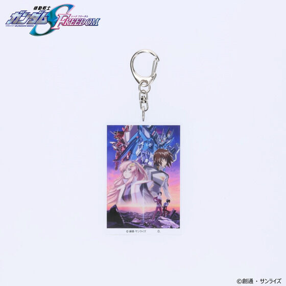 218791 Pbandai 預訂2024/11月 機動戦士ガンダムSEED FREEDOM メインビジュアル アクリルチャーム