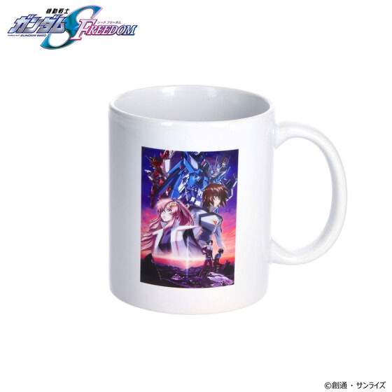 218790 Pbandai 預訂2024/11月 機動戦士ガンダムSEED FREEDOM メインビジュアル マグカップ