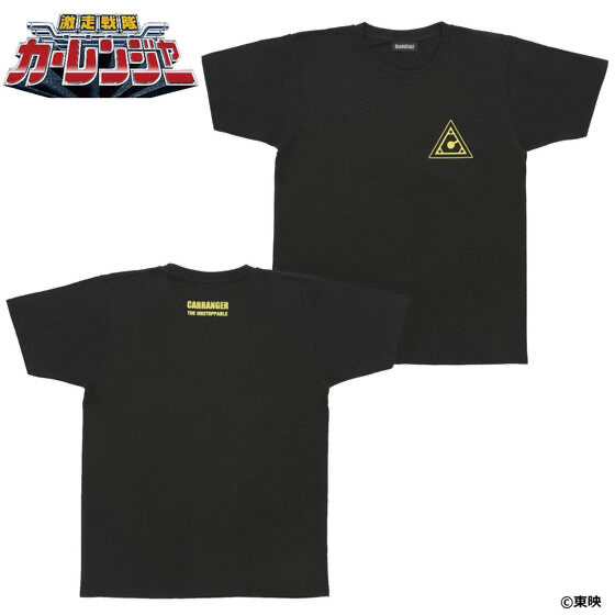 Pbandai 預訂2024/5月 激走戦隊カーレンジャー　Tシャツ　ワンポイントマーク柄