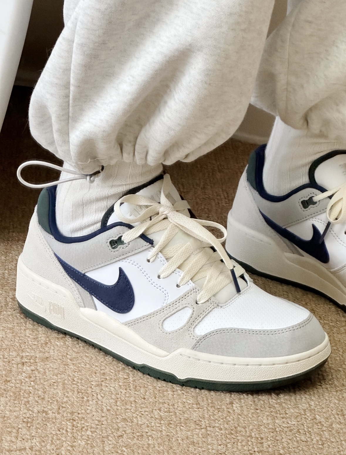 Nike Full Force Low 奶油松石綠 皮革 麂皮 男款 FZ3595-100/預購