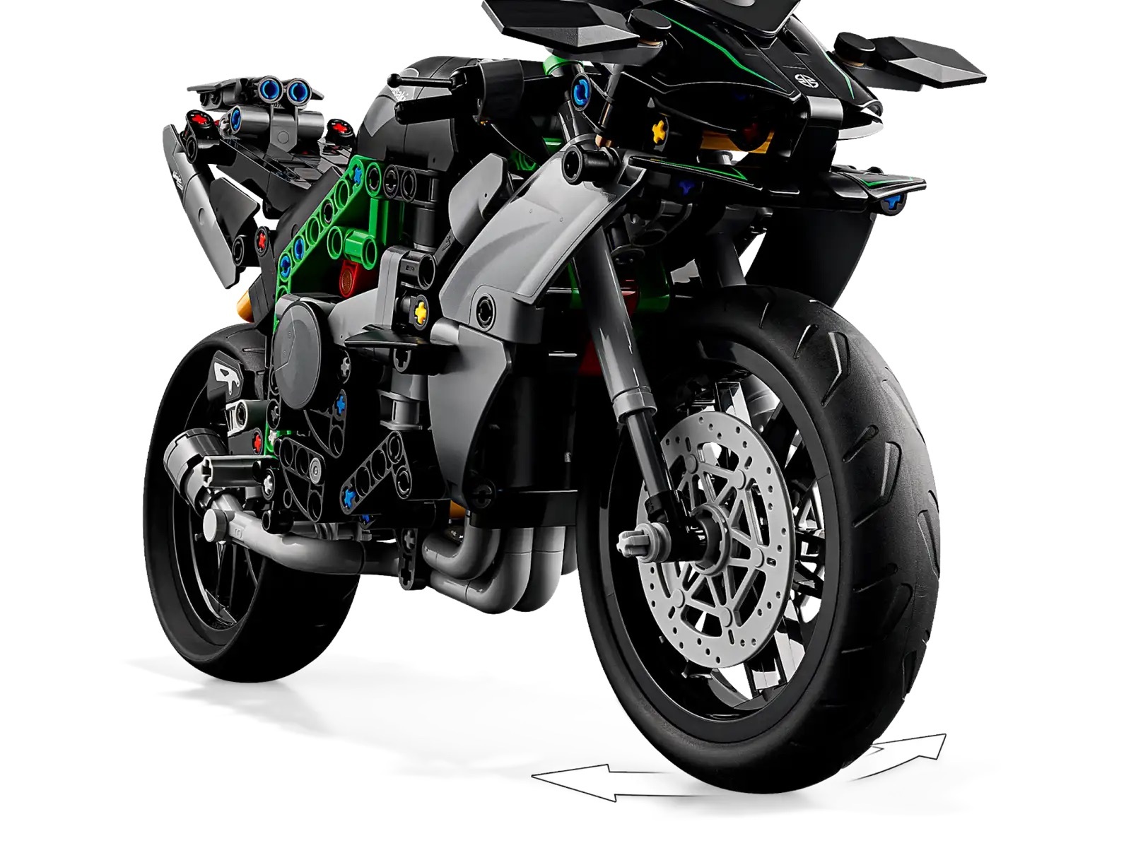 1:8 |LEGO 42170 動力科技川崎Ninja H2R | 飛米樂高積木專賣店
