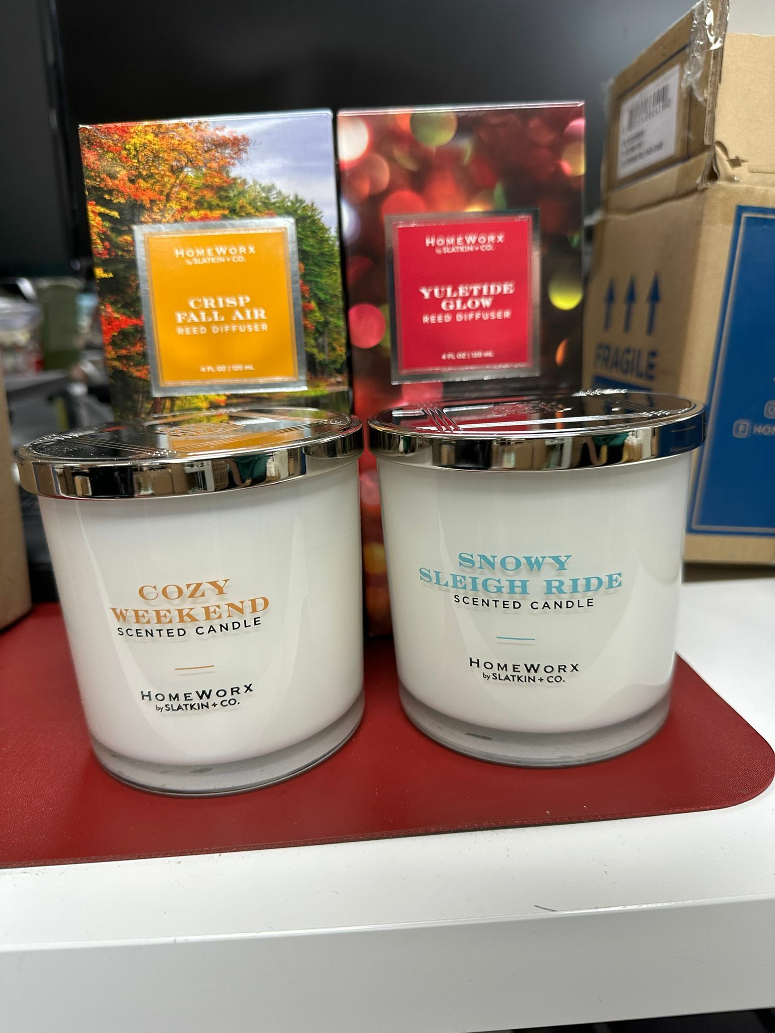 【現貨】HOMEWORX L022273 香薰蠟燭套裝 （味道隨機）