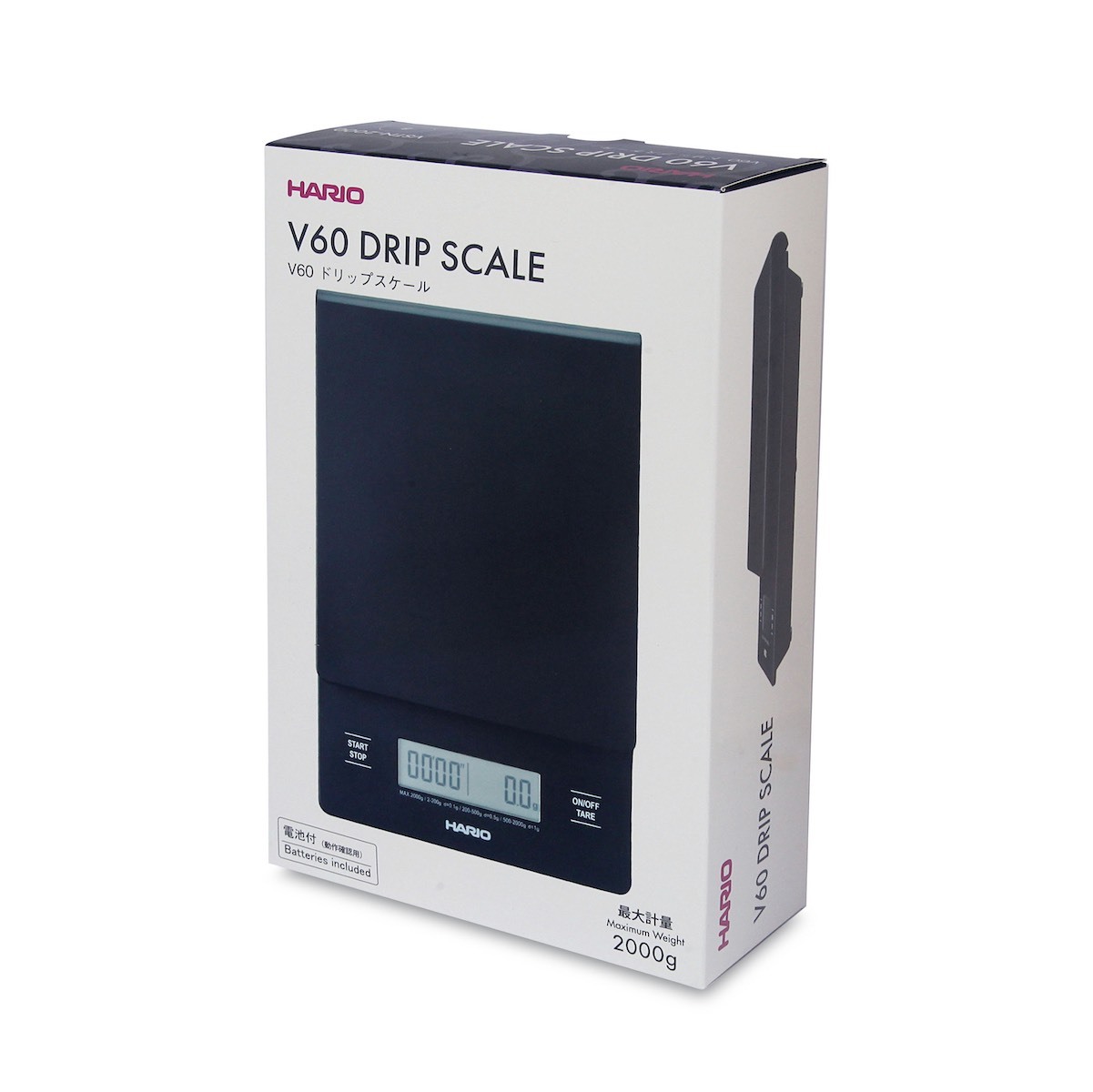 日本HARIO 2至2000克隔濾咖啡磅  -VSTN-2000B