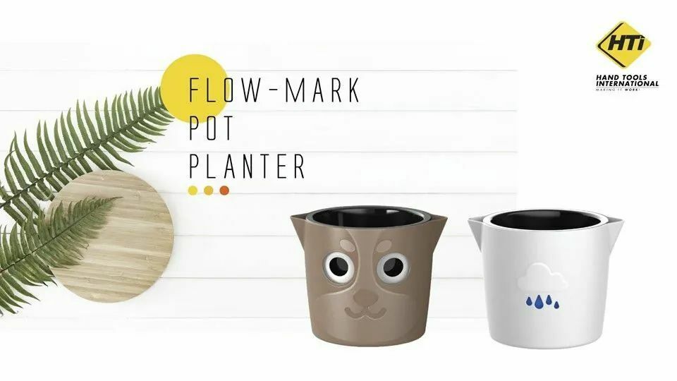 Flow-Mark Pot Planter
