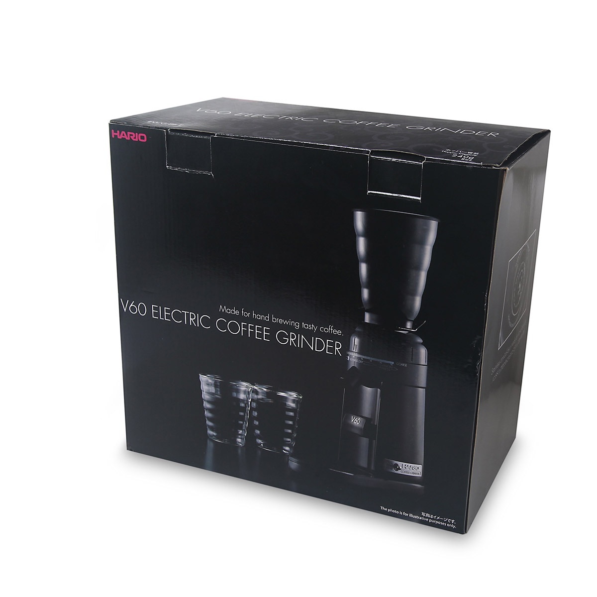 日本HARIO V60 240g 電動咖啡磨豆機 -EVCG-8B