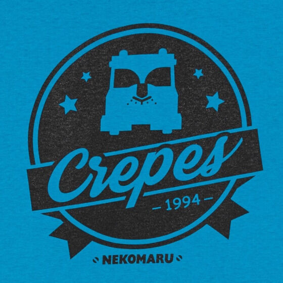 228646 Pbandai 預訂2025/5月 忍者戦隊カクレンジャーTシャツ　猫丸柄（ターコイズブルー）