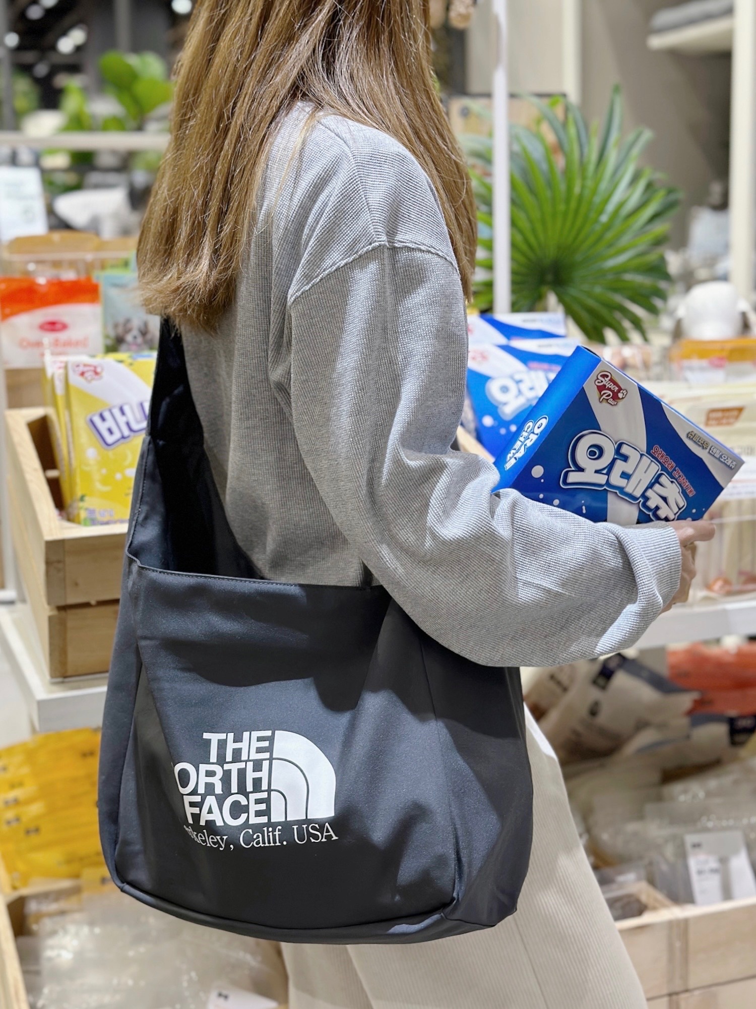 THE NORTH FACE BIG LOGO SHOULDER BAG