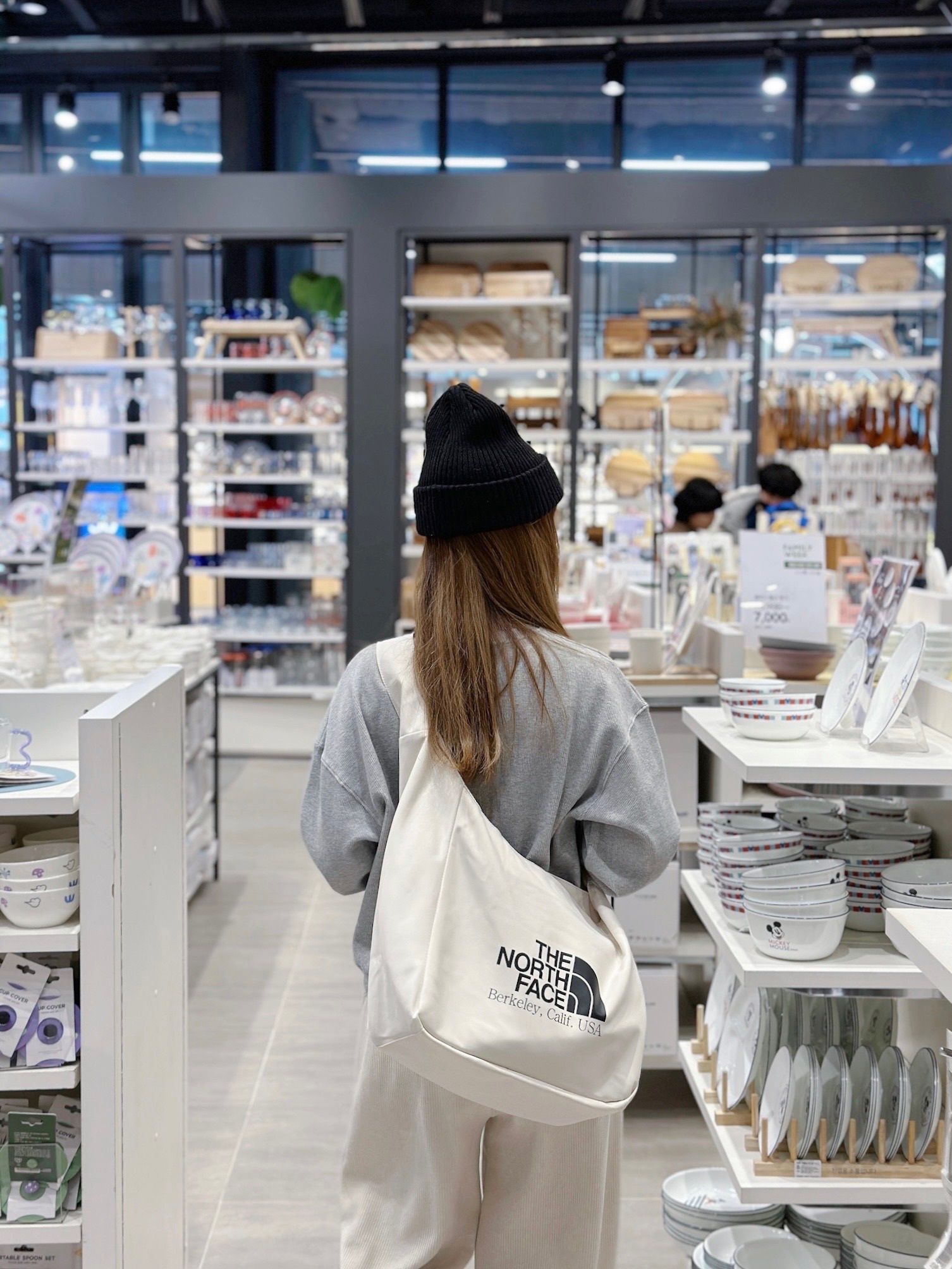 <韓國代購> THE NORTH FACE BIG LOGO SHOULDER BAG