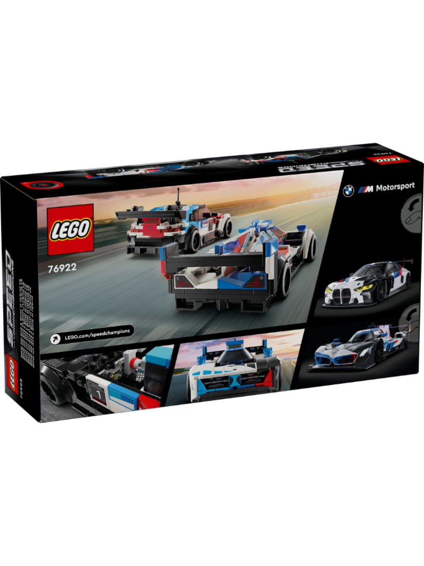 LEGO 76922 BMW M4 GT3 & BMW M Hybrid V8 Race Cars