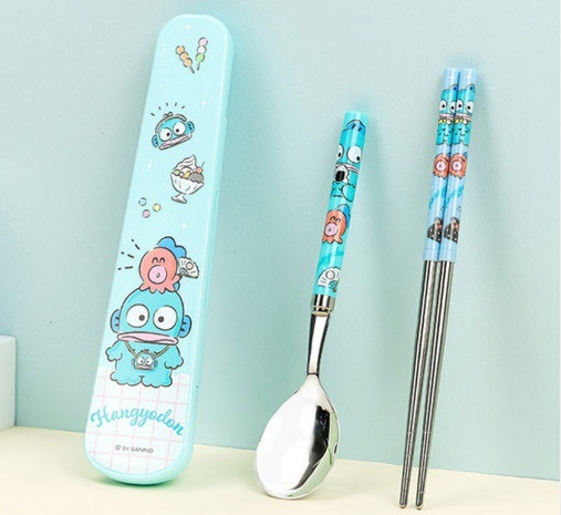 韓國日用品代購_人魚漢頓筷子湯匙組