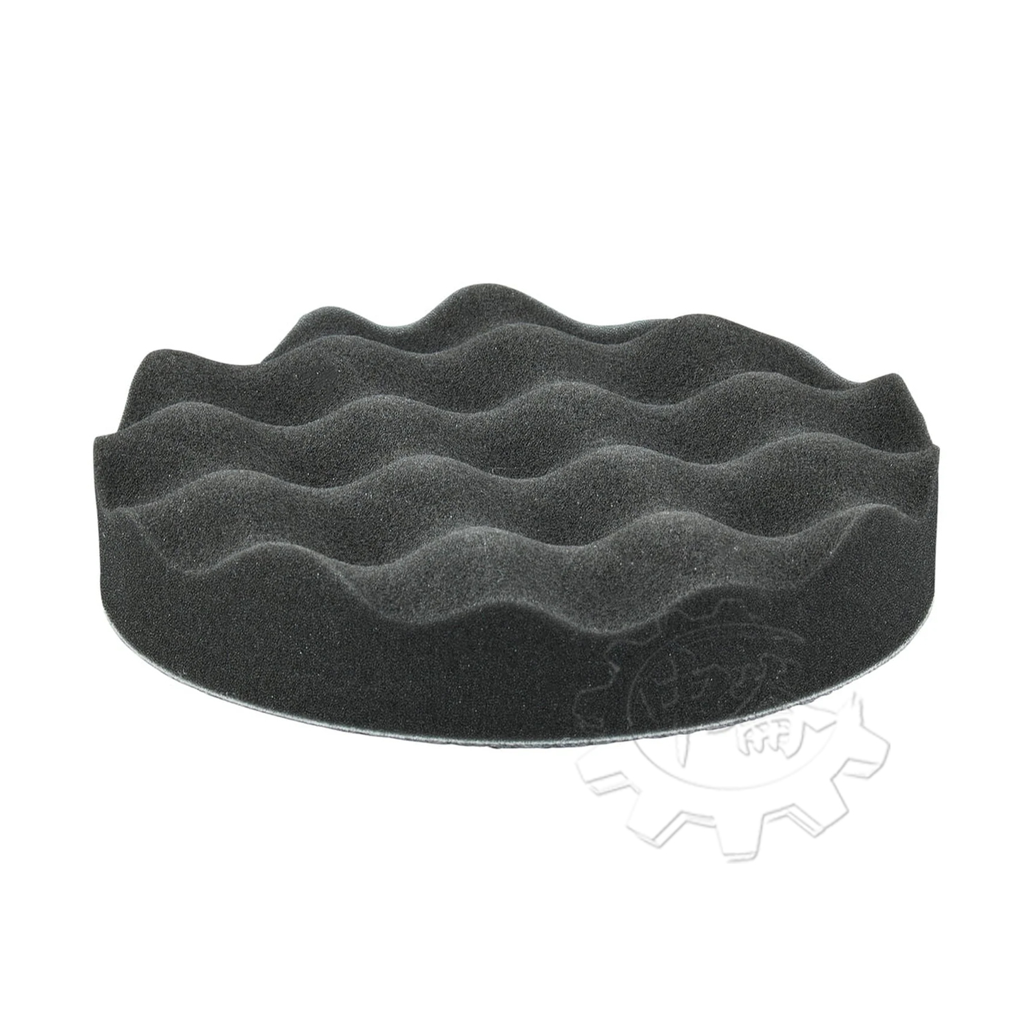 ＊中崙五金【附發票】牧田6 " (150mm) 自黏式海綿 D-62670 波浪式(細研磨)打蠟機用魔鬼氈式黏扣式打蠟棉