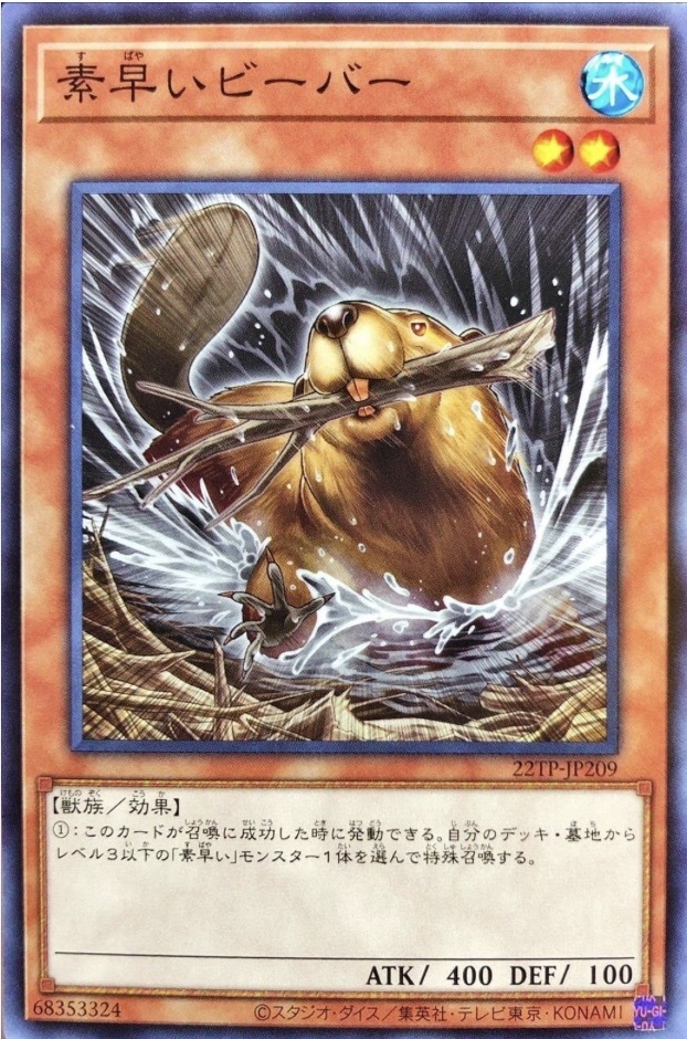 22TP-JP209 素早いビーバー