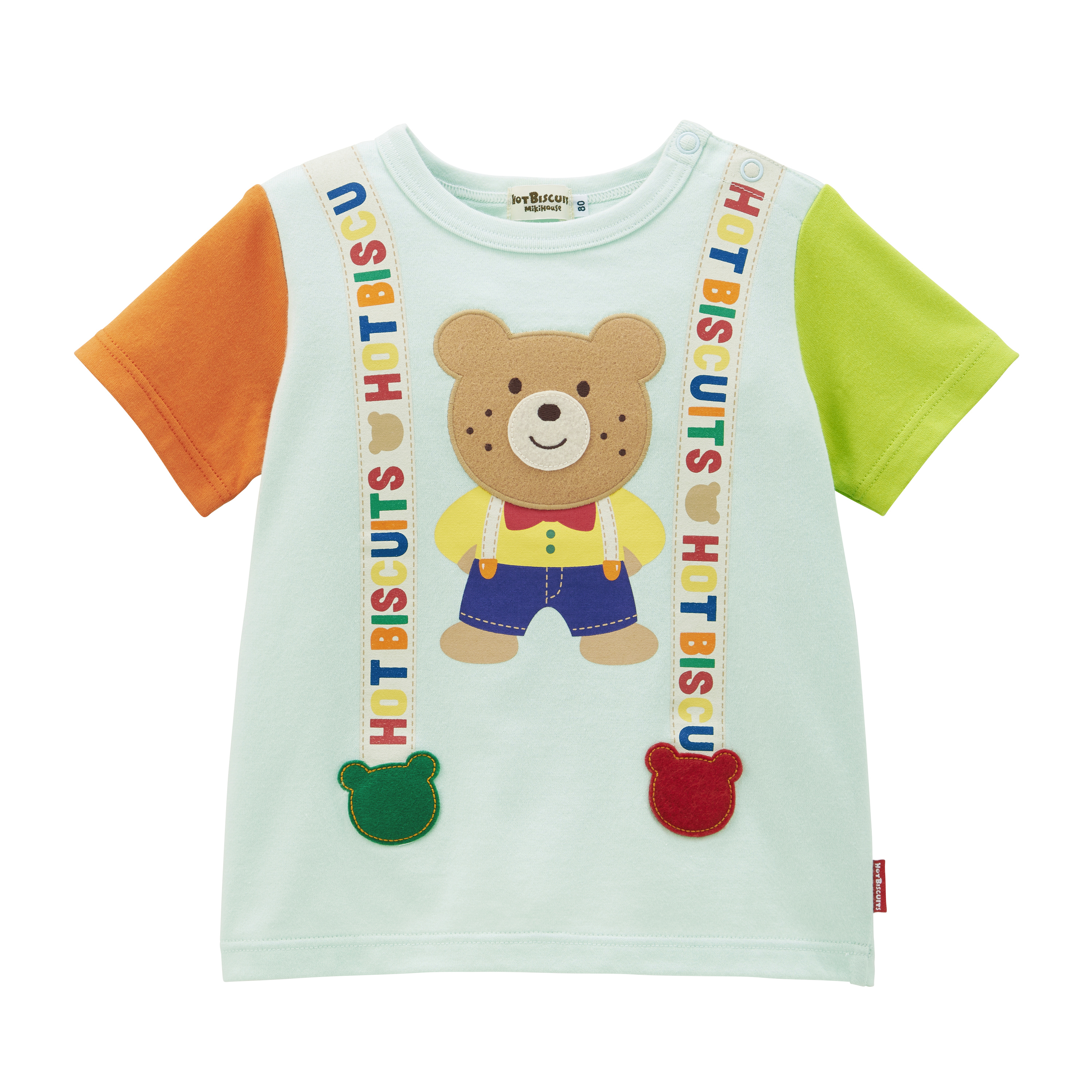 HB小熊吊帶圖案短袖T卹